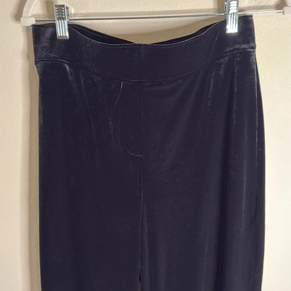 Spanx AirEssentials Slim Flare Pant with Front Slit Black Size Large - Picture 3 of 6